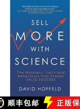 【3-4周达】Sell More with Science: The Mindsets, Traits and Behaviours That Create Sales Success [9781399801379]