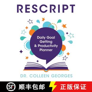预订 RESCRIPT Daily Goal Getting & Productivity Planner [9781737528197]