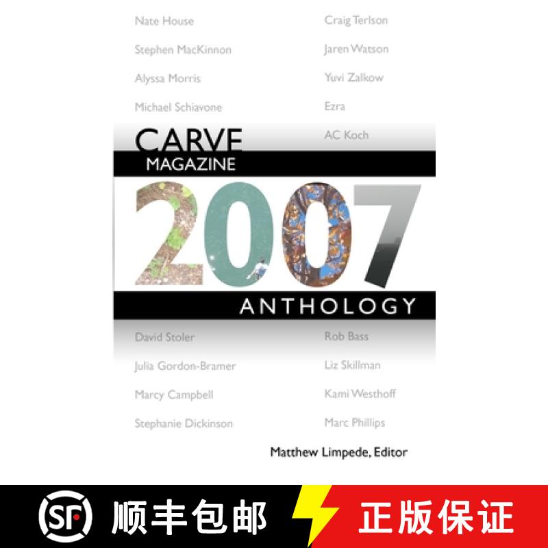 【3-4周达】Carve Magazine 2007 Anthology [9781435708778]
