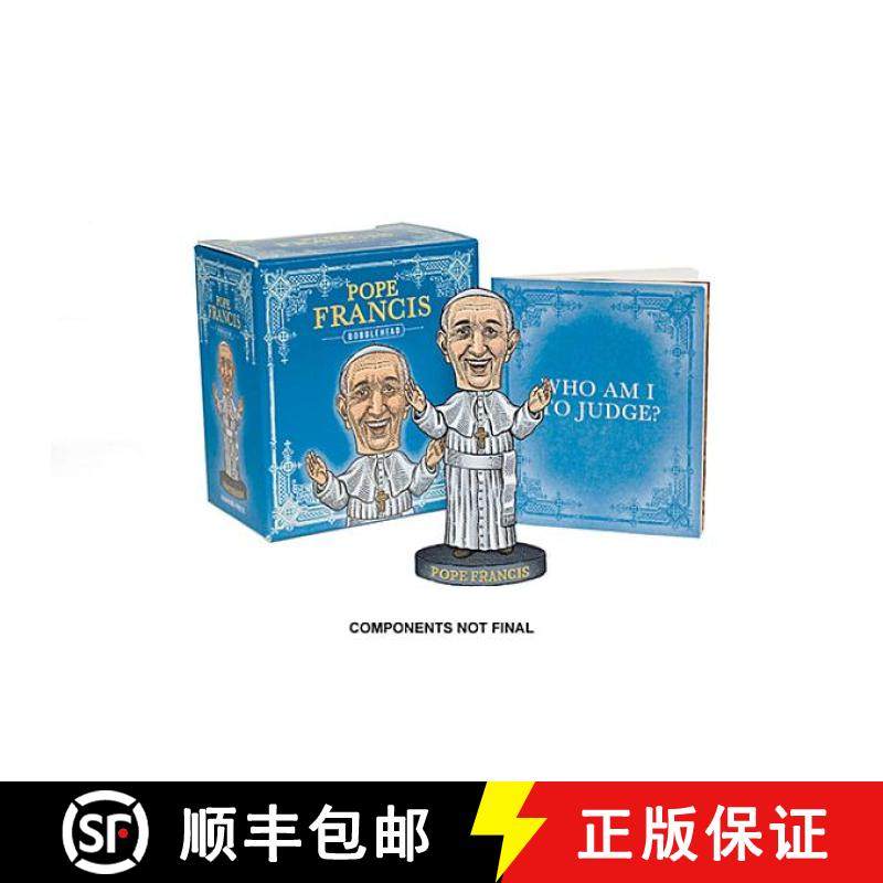 【3-4周达】Pope Francis Bobblehead [With Book(s)] [9780762456925]