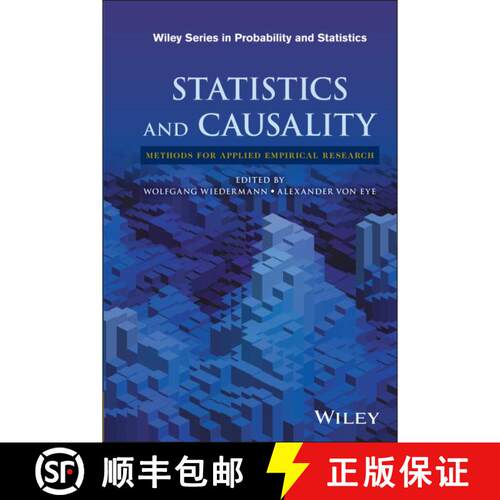 【3-4周达】精装 Statistics And Causality: Methods For Applied Empirical Research [Wiley统计学] [9781118947043]