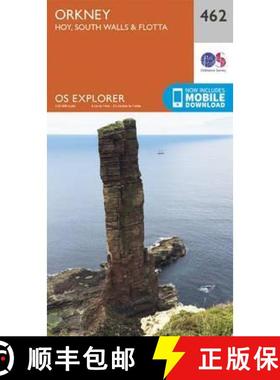 【3-4周达】Orkney - Hoy, South Walls and Flotta [9780319247136]
