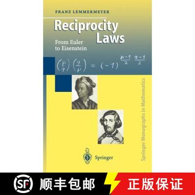 【4周达】Reciprocity Laws : From Euler to Eisenstein [9783540669579]