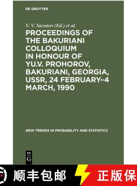 【3-4周达】Proceedings of the Bakuriani Colloquium in Honour of Yu.V. Prohorov, Bakuriani, Georgia, U... [9783112302484]
