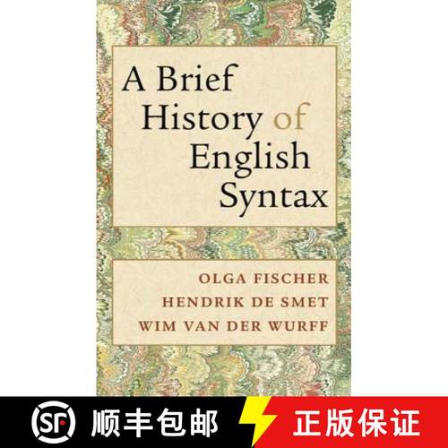 【3-4周达】CBG A Brief History of English Syntax [9780521768580]
