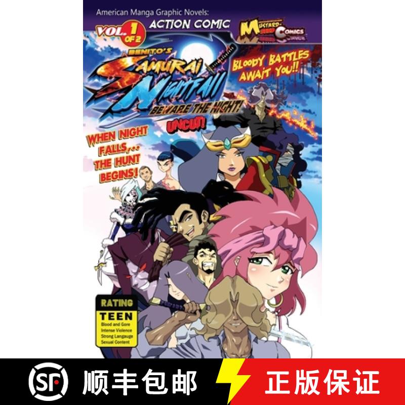 【2-3周达】Samurai Nightfall (UNCUT EDITION)  Vol#1 of 2 [9781087987040]
