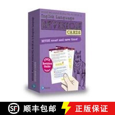 【3-4周达】Pearson REVISE Edexcel GCSE English Language Revision Cards (with free online Revision Gui... [9781292270265]