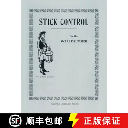 【3-4周达】精装 Stick Control: For the Snare Drummer [9781638230823]