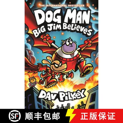 【3-4周达】Dog Man: Big Jim Believes [9798855198485]