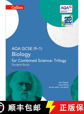 【3-4周达】Collins GCSE Science - Aqa GCSE (9-1) Biology for Combined Science: Triology: Student Book [9780008175047]