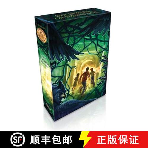 精装 The Trials of Apollo: The Burning Maze [9781484746967]