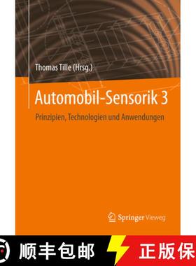 【3-4周达】Automobil-Sensorik 3: Prinzipien, Technologien Und Anwendungen [9783662612590]