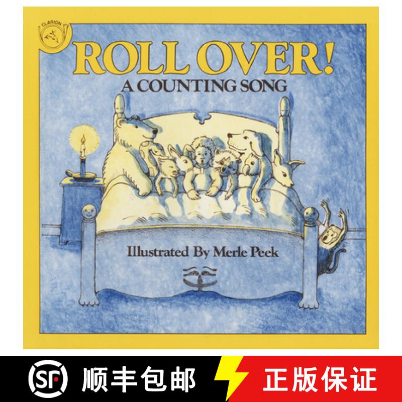【3-4周达】Roll Over!: A Counting Song [9780395581056]