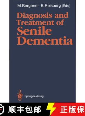 【3-4周达】Diagnosis and Treatment of Senile Dementia [9783540508007]