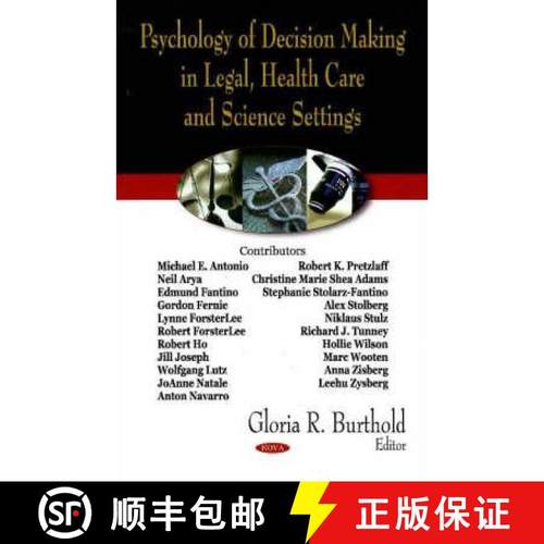 【3-4周达】Psychology of Decision Making in Legal, Health Care & Science Settings [9781600219320]
