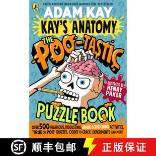 【3-4周达】Kay's Anatomy: The Poo-tastic Puzzle Book [9780241722107]