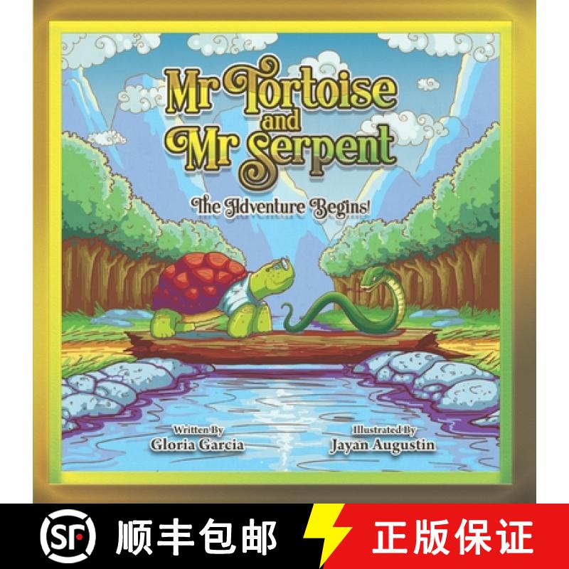 预订 Mr Tortoise and Mr Serpent: The Adventure Begins [9781735434513]