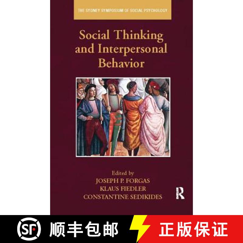 【3-4周达】Social Thinking and Interpersonal Behavior [9781138117136]