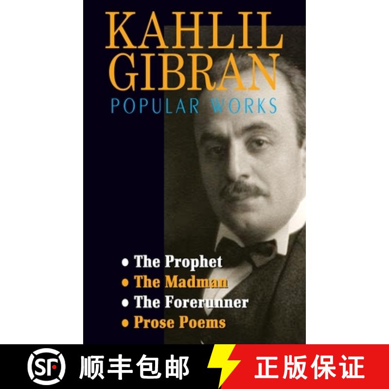 【3-4周达】Kahlil Gibran Popular Works [9781645603009]