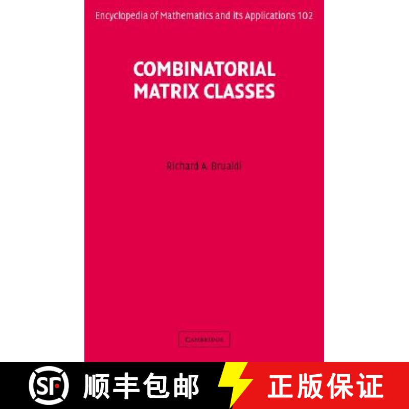 【3-4周达】Combinatorial Matrix Classes: - Combinatorial Matrix Classes [9780521865654]