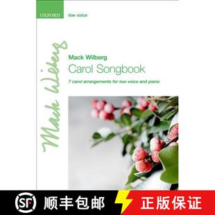 Songbook Carol and 9780193372009 low Low 4周达 arrangements carol voice piano for