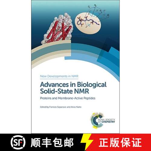 【3-4周达】精装 Advances in Biological Solid-State NMR : Proteins and Membrane-Active Peptides [9781849739108]