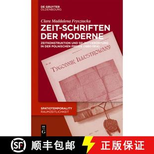 Der 9783110777093 Selbstverortung Zeit Schriften Zeitkonstruktion Moderne Pre... 预订 Und Polnischen Temporale
