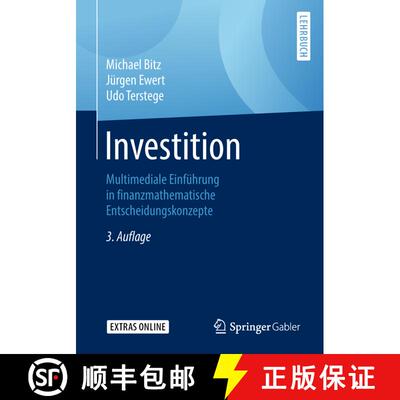 【3-4周达】Investition : Multimediale Einführung in finanzmathematische Entscheidungskonzepte (3., a... [9783658224653]