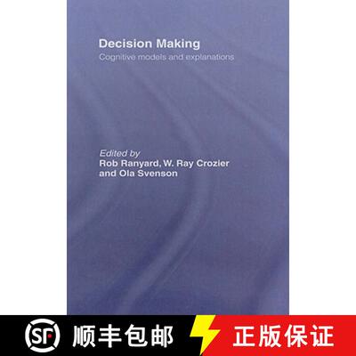 【3-4周达】精装 Decision Making: Cognitive Models and Explanations [9780415158183]