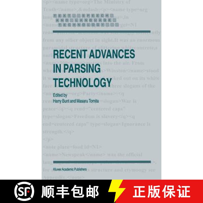 【3-4周达】Recent Advances in Parsing Technology [9781402003714]