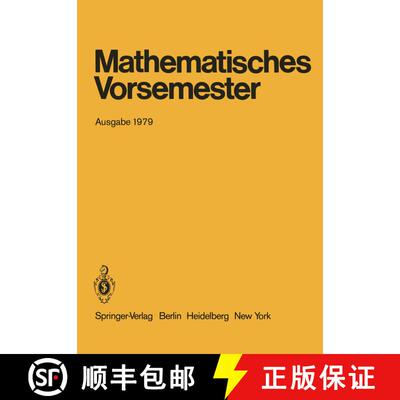 【3-4周达】Mathematisches Vorsemester: Ausgabe 1979 (10. Aufl. 1976) (10. Aufl. 1976) (10. Aufl. 1976... [9783540095880]