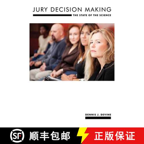 【3-4周达】Jury Decision Making – The State of the Science [9780814720196]