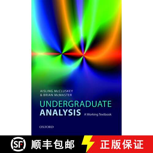 【3-4周达】精装 Undergraduate Analysis: A Working Textbook [9780198817567]