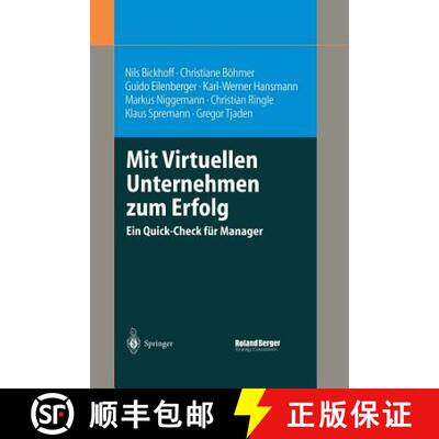 【3-4周达】Mit Virtuellen Unternehmen zum Erfolg: Ein Quick-Check für Manager (Softcover reprint of ... [9783642629181]