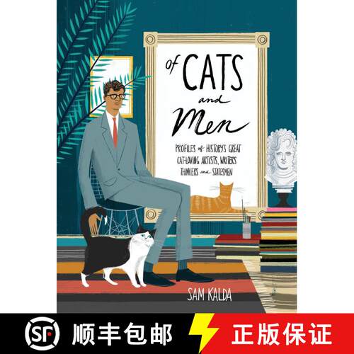 【3-4周达】精装 Of Cats and Men: Profiles of History's Great Cat-Loving Artists, Writers, Thinkers, a... [9780399578441]