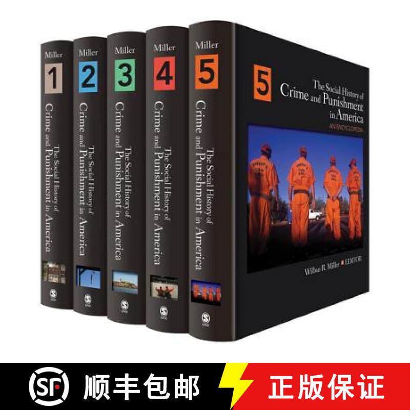 预订 The Social History of Crime and Punishment in America: An Encyclopedia [9781412988766]