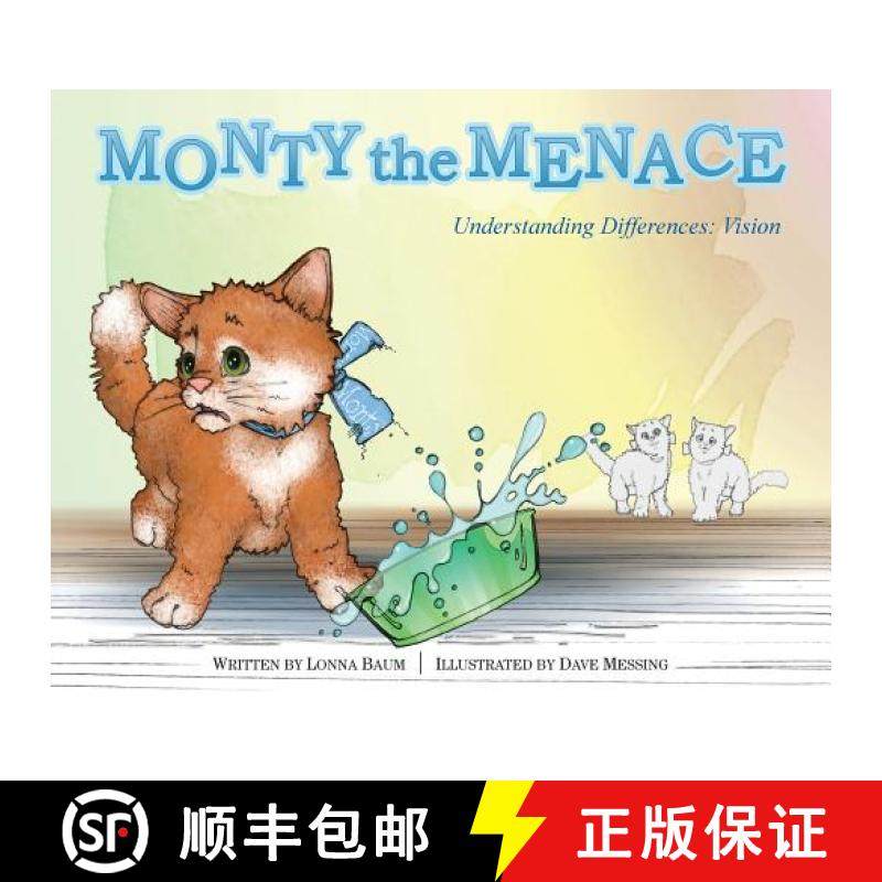 【3-4周达】Monty the Menace: Understanding Differences: Vision [9781644460047]