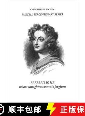 【3-4周达】Blessed is he whose unrighteousness is forgiven Z8: Vocal score [9780193953475]