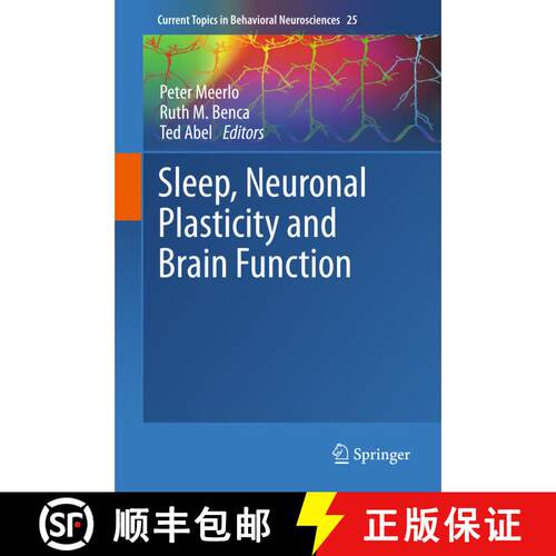 【3-4周达】精装 Sleep, Neuronal Plasticity and Brain Function [9783662468777]