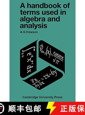 【3-4周达】A Handbook of Terms Used in Algebra and Analysis [9780521096959]
