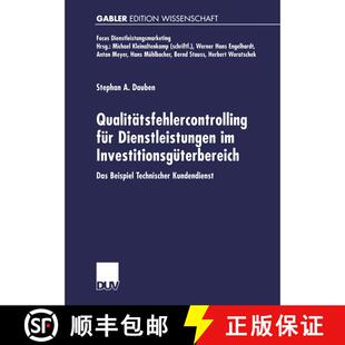 【3-4周达】Qualitätsfehlercontrolling für Dienstleistungen im Investitionsgüterbereich : Das Beisp... [9783824473663]