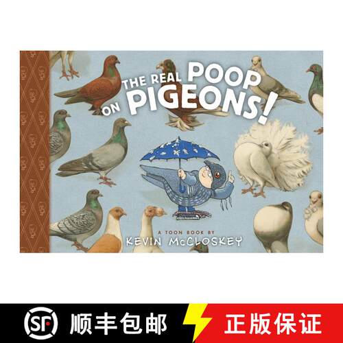【3-4周达】精装 The Real Poop on Pigeons!: TOON Level 1 [9781935179931]