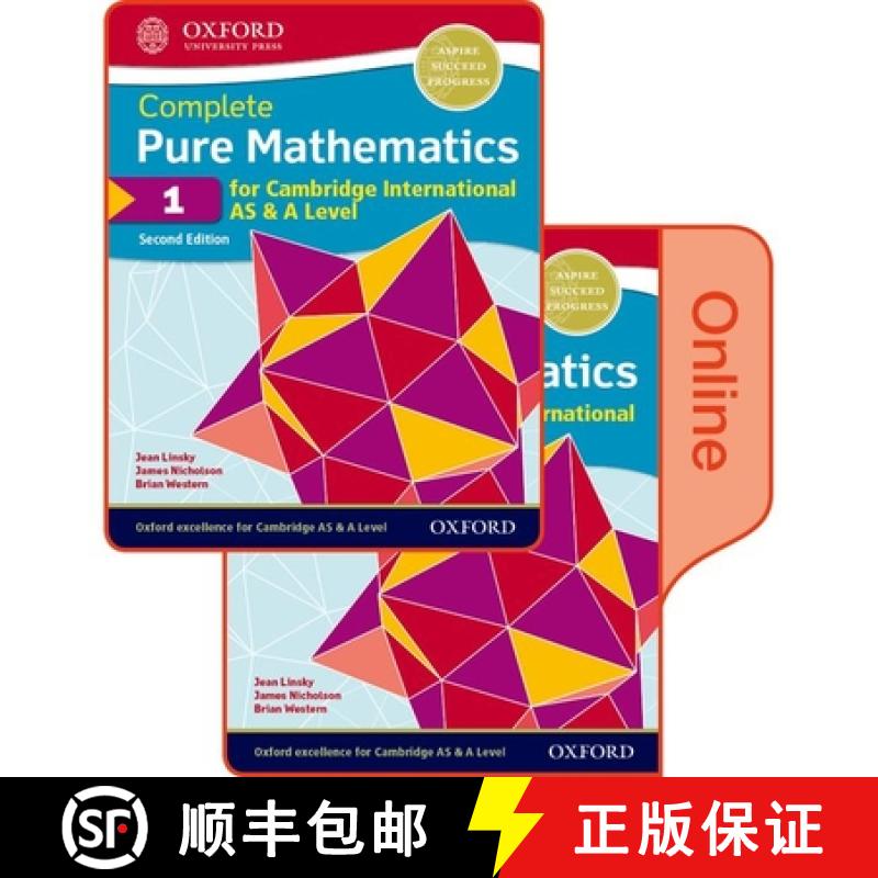 【3-4周达】Pure Mathematics 2 & 3 for Cambridge International as & a Level: Print & Online Student Bo... [9780198427476]