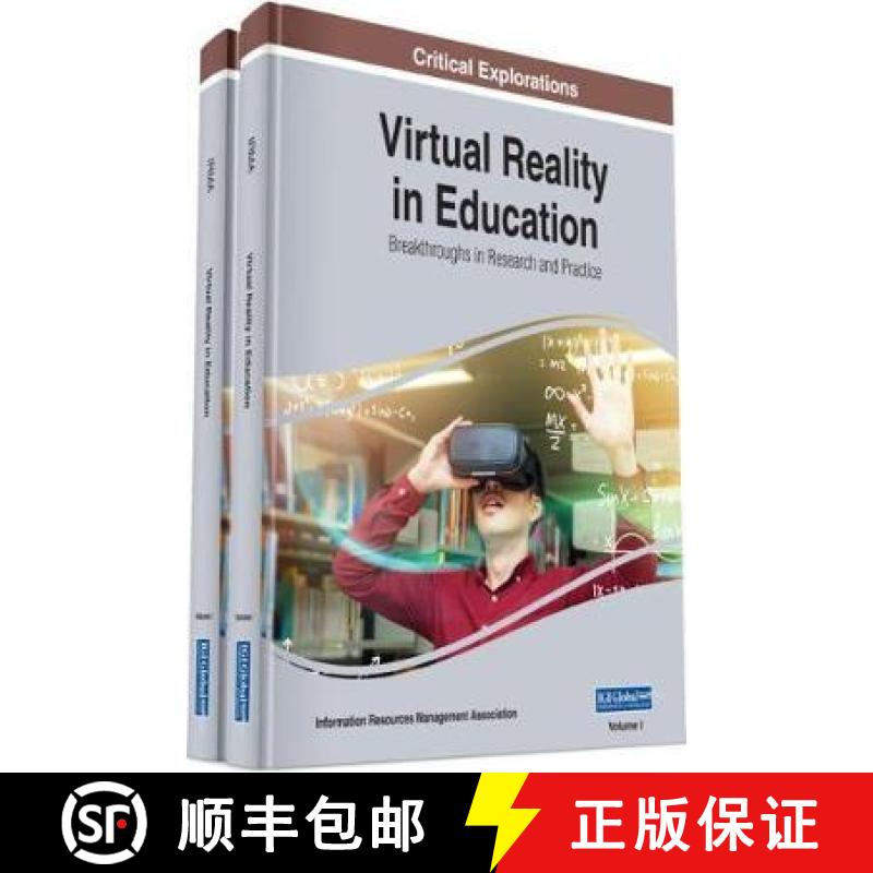 【3-4周达】Virtual Reality in Education: Breakthroughs in Research and Practice, 2 volume [9781522581796]