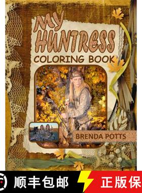 【3-4周达】My Huntress: Coloring Book [9780988327276]