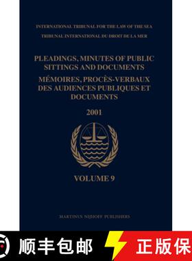 预订 Pleadings, Minutes of Public Sittings and Documents / Mémoires, Procès-Verbaux Des Audiences P... [9789004168930]