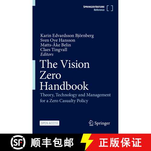 【3-4周达】精装 The Vision Zero Handbook: Theory, Technology and Management for a Zero Casualty Polic... [9783030765040]