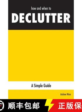 【3-4周达】how and when to DECLUTTER: A Simple Guide [9780648579106]