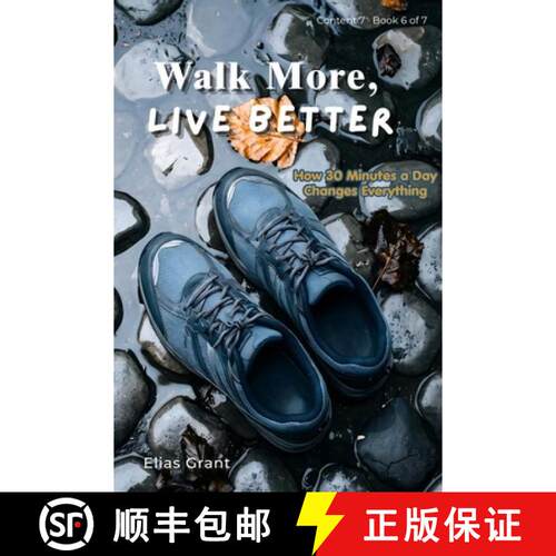 【3-4周达】Walk More, Live Better [9781923781177]
