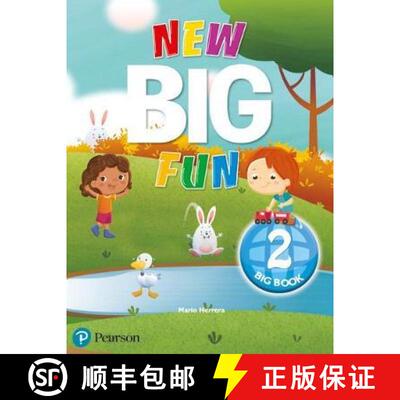 【3-4周达】New Big Fun - (AE) - 2nd Edition (2019) - Big Book - Level 2 [9781292255866]
